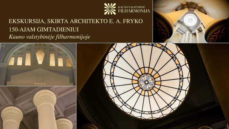 Ekskursija, skirta architekto E. A. fryko 150-ajam gimtadieniui