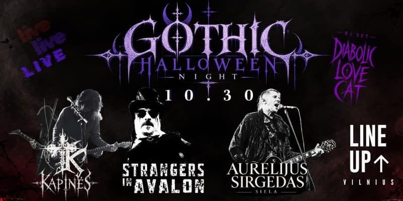Gothic halloween night