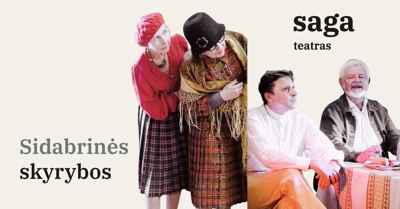 Teatras ''Saga''. Sidabrinės skyrybos