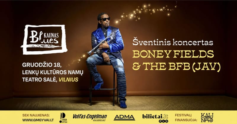 Festivalis Kaunas Blues: šventinis koncertas