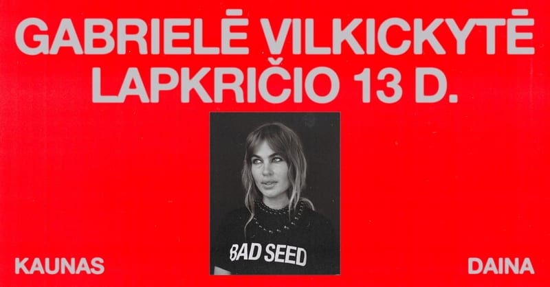 Gabrielė vilkickytė