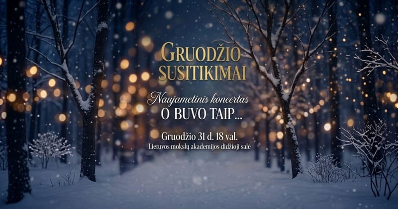 Naujametinis koncertas ''O buvo taip...''