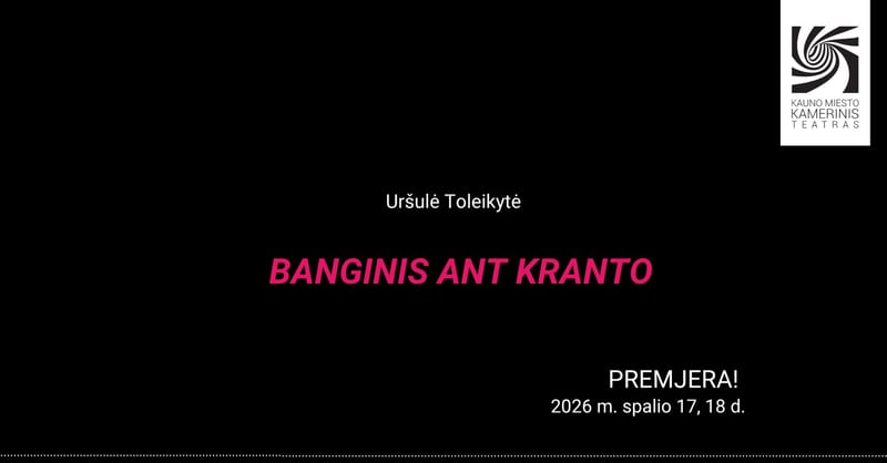 PREMJERA! Banginis ant kranto