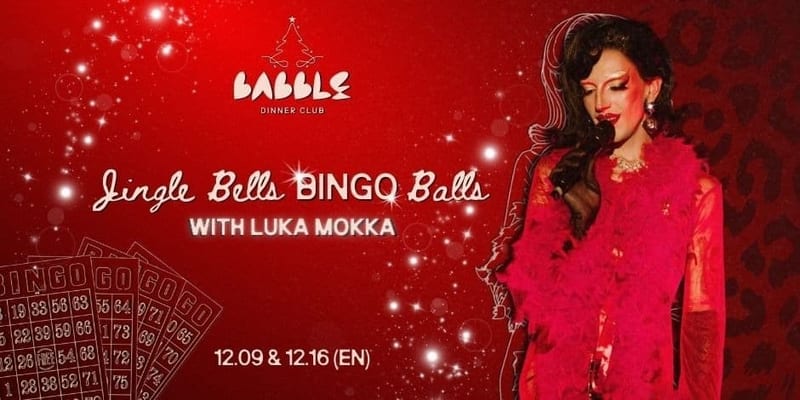 Jingle Bells BINGO Balls su Luka Mokka
