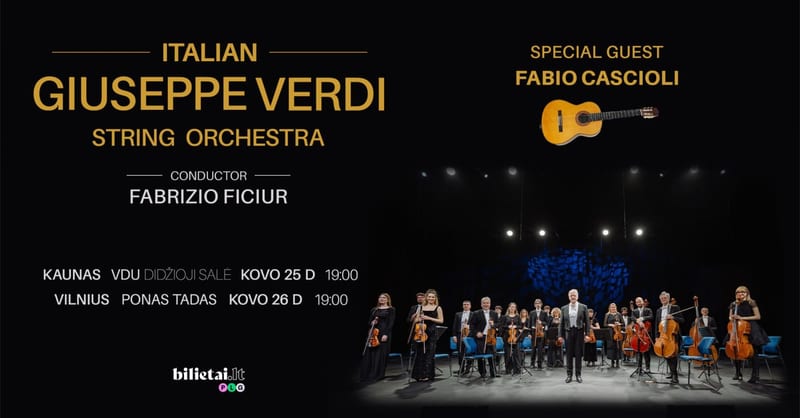 (Rescheduled) Italian Giuseppe Verdi String Orchestra